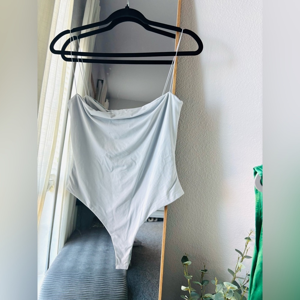 NWT Meshki Leila Baby Blue bodysuit